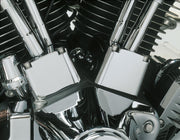 Kuryakyn Tappet Block Covers Chrome Die-Cast Pair
