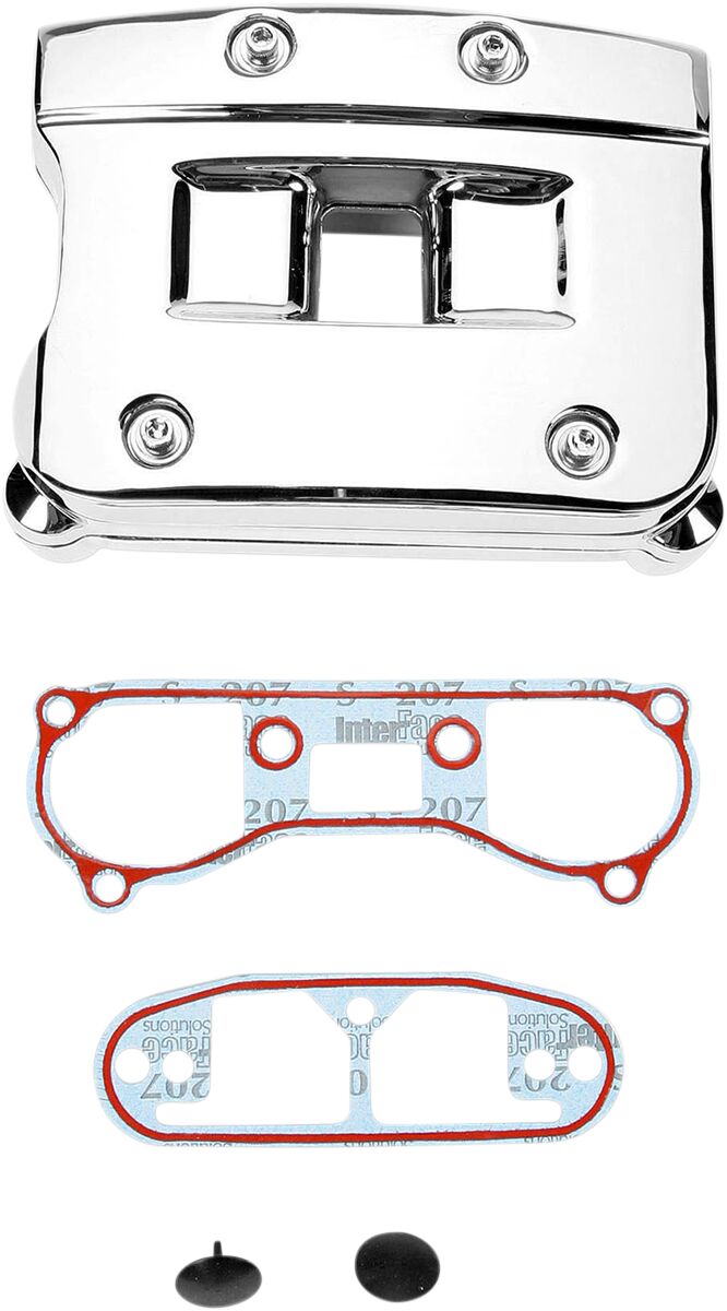 Drag Specialties Rocker Box Kit Cover Chrome - 037001-BX-LB2