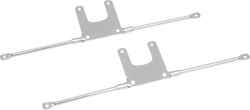 Drag Specialties Front Fender Brackets Chrome Support Pair
