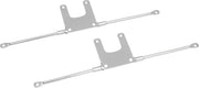 Drag Specialties Front Fender Brackets Chrome Support Pair - 091020-PB-LB2