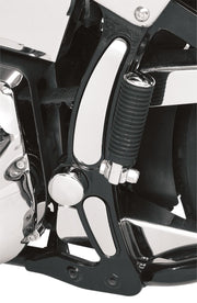 Drag Specialties Softail Frame Inserts Cover Chrome Right Steel Set - 72799