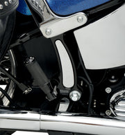 Drag Specialties Softail Frame Inserts Cover Chrome Right Steel Set - 72799