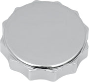 Drag Specialties Deluxe Gas Cap without Vent for 1965-1972 Harley-Davidson Touring and 1971-1972 Harley-Davidson FXR Motorcycles - 71171