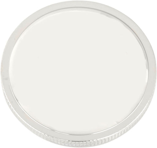 Drag Specialties Original-Style Gas Cap Fuel Cap Chrome Silver Shovelhead Non-Vented Aluminium