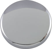 Drag Specialties Original-Style Gas Cap Fuel Cap Chrome Silver Big Twin Non-Vented Aluminium