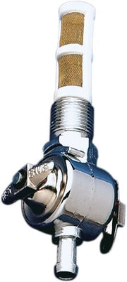Drag Specialties 3/8" NPT Fuel Petcock Fuel Valve Chrome Gold Silver Early Die-Cast - 03-0002A-BC331