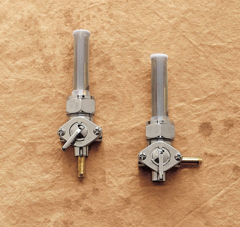 Drag Specialties Fuel Petcock Fuel Valve Chrome Gold Silver Die-Cast - 03-0040-BC331