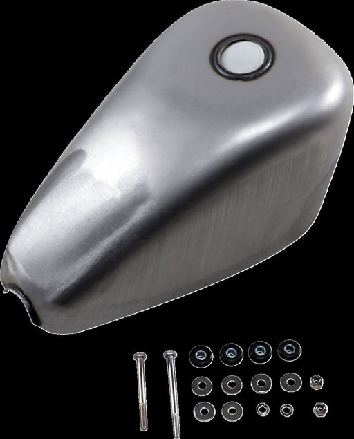 Drag Specialties 2.25 Gallon Rubber Mount Gas Tank for 1982-1994 Harley-Davidson Sportster Motorcycles