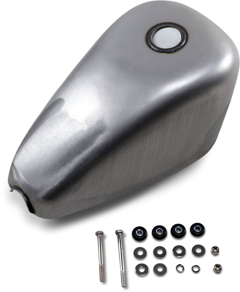 Drag Specialties 2.25 Gallon Rubber Mount Gas Tank for 1982-1994 Harley-Davidson Sportster Motorcycles