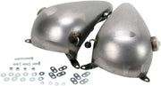 Drag Specialties Fat Bob-Style Gas Tank Fuel Tank Raw Silver Fatbob Steel