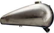 Drag Specialties Fat Bob-Style Gas Tank Fuel Tank Raw Silver Fatbob Steel - 011276-BX36