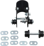 Drag Specialties Replacement Rubber-Mounting Kit QuickBob® Black Silver Fuel Tank