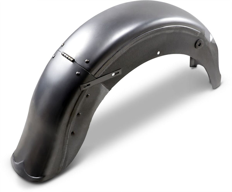 Drag Specialties Hinged Rear Fender Unfinished Steel