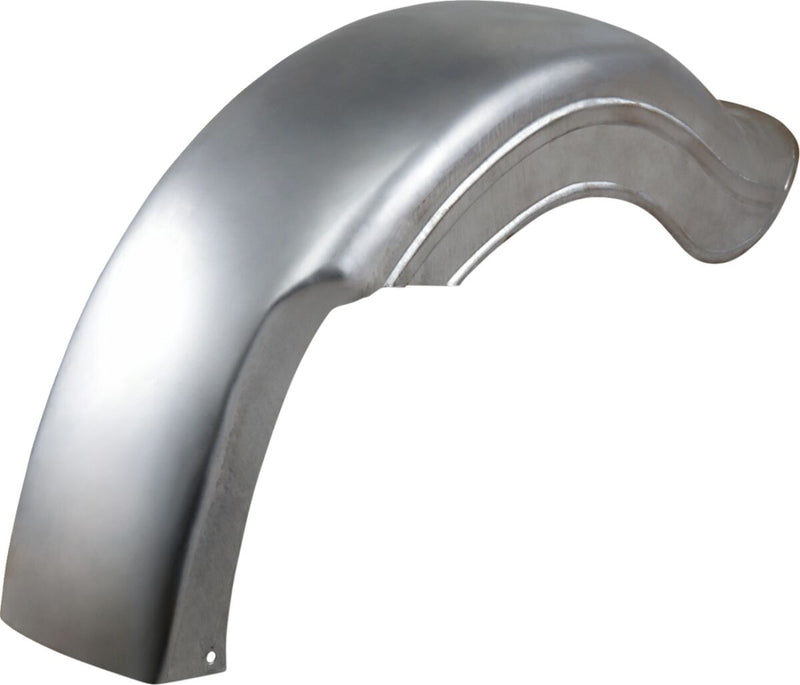 Drag Specialties Fat Bob-Style Rear Fender Unfinished Left-Hand Chain Steel