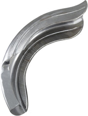 Drag Specialties Fat Bob-Style Rear Fender Unfinished Left-Hand Chain Steel - 090006-PB-LB2