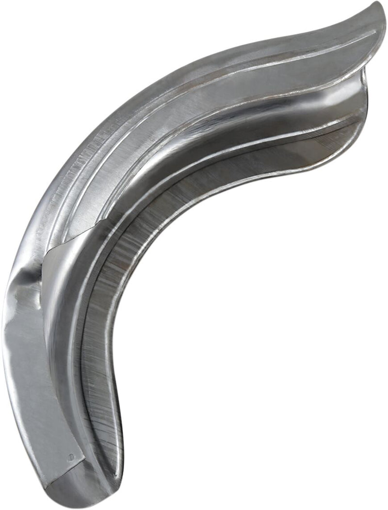 Drag Specialties Fat Bob-Style Rear Fender Unfinished Left-Hand Chain Steel - 090006-PB-LB2