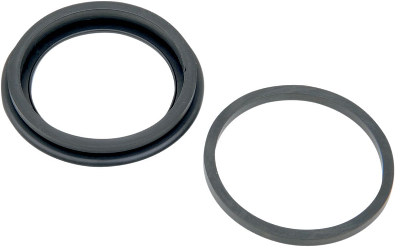 Drag Specialties Caliper Seal Kit Black Rear Brake Caliper Rubber