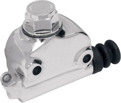 Drag Specialties Rear Brake Master Cylinder Chrome Polished Standard