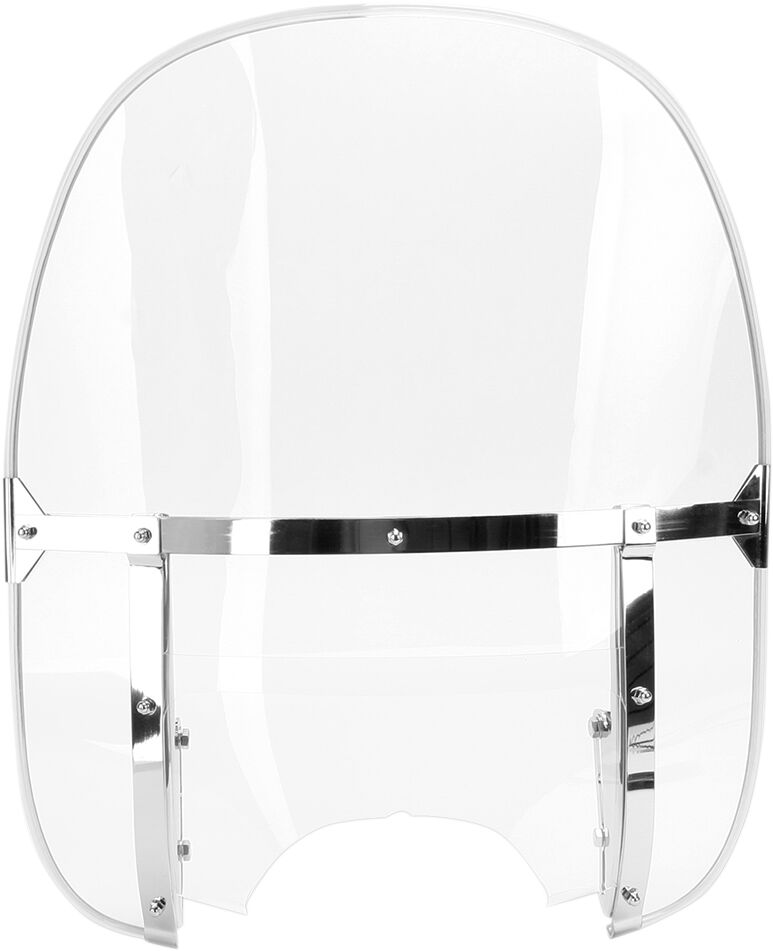 Drag Specialties Clear Beaded Windshield Kit for 1960-1965 Harley-Davidson Touring Motorcycles - 163041-BX-LB2