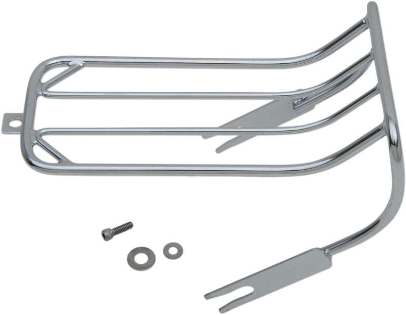Drag Specialties Bobtail Fender Luggage Rack Chrome Rear Fender Steel
