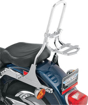 Drag Specialties Sissy Bar Luggage Rack Chrome Kit - 77-0043-BX54