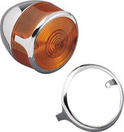 Drag Specialties Turn Signal Lens Trim Rings Pair