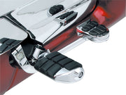 Kuryakyn ISO® Brake Pedal Pad Black Chrome Rubber - KUR4025