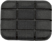 Drag Specialties Chrome Brake Pedal Pad Black Floorboard Rubber