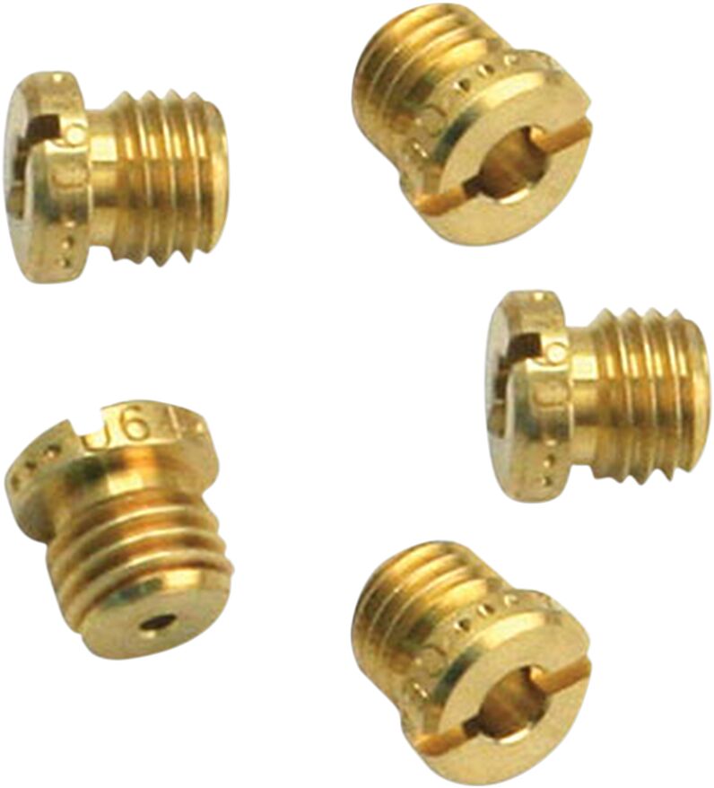 S&S Cycle Main Jets Brass 5 Pack