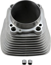 Drag Specialties Replacement Cylinders for XL Evolution-Style Motors Natural Stock Aluminium Cast
