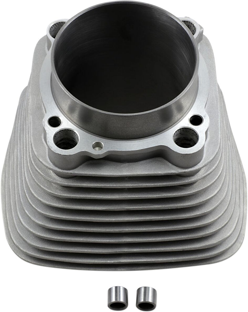 Drag Specialties Replacement Cylinders for XL Evolution-Style Motors Natural Stock Aluminium Cast