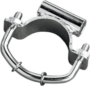 Drag Specialties Solo/Universal Seat Bracket Chrome Silver Front Seat Universal Fitment