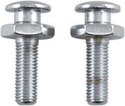 Mustang Chrome Seat Bolts and Mounting Nuts Solo Seat Pair