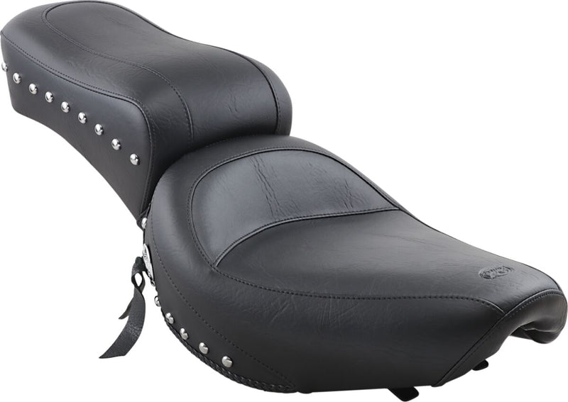 Mustang Studded 2-Up Seat Black