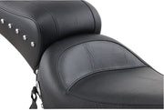 Mustang Studded 2-Up Seat Black Each