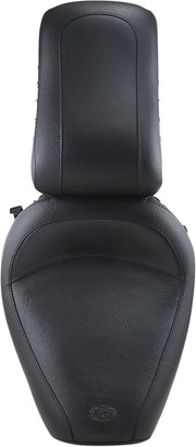 Mustang Studded 2-Up Seat Black - 75302