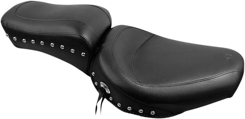 Mustang Studded 2-Up Seat Black Each