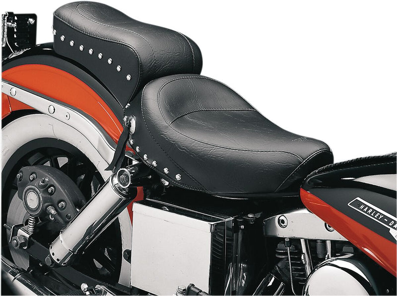 Mustang Studded 2-Up Seat Black Each