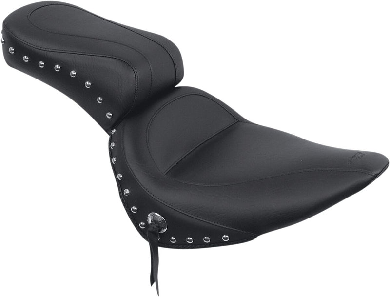 Mustang Studded 2-Up Seat Black