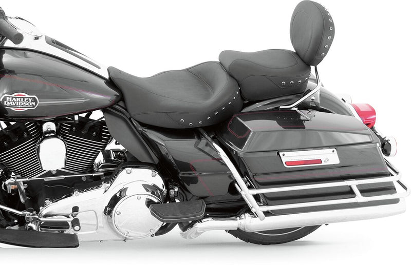 Mustang Wide Rear Seat Black Vinyl Each