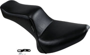 Le Pera Cherokee Seat Black 2-Up Seat Vinyl Each
