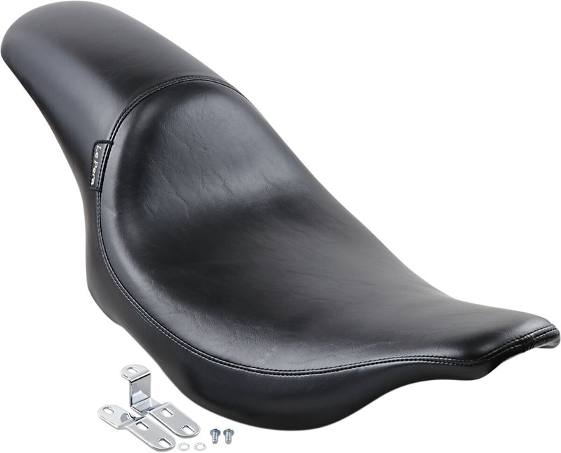 Le Pera Silhouette Full-Length Seat Black Vinyl Each