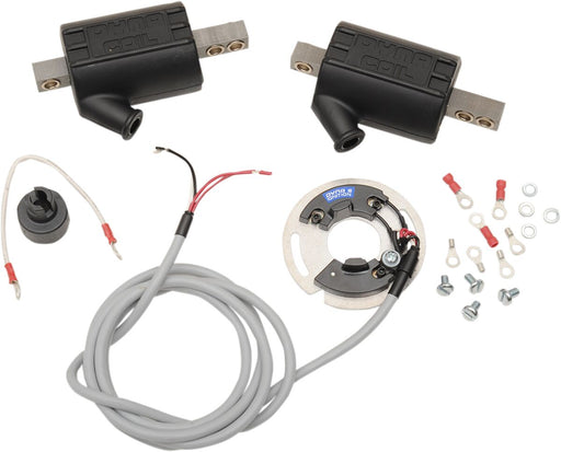 Dynatek-Harley Ignition and Coil Kit for 1970-2003 Harley-Davidson Ignition Kit Black