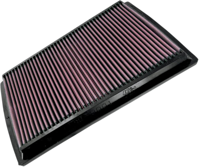 K & N OE Replacement High-Flow Air Filter for 2001-2008 DUCATI MONSTER Black Red