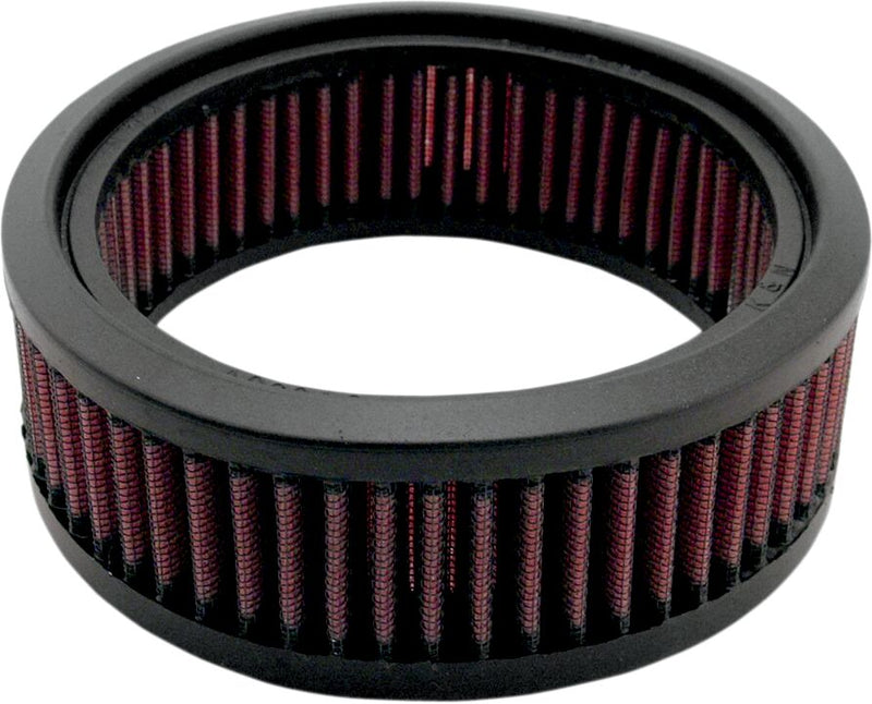 K & N Replacement High-Flow Air Filter Black Red