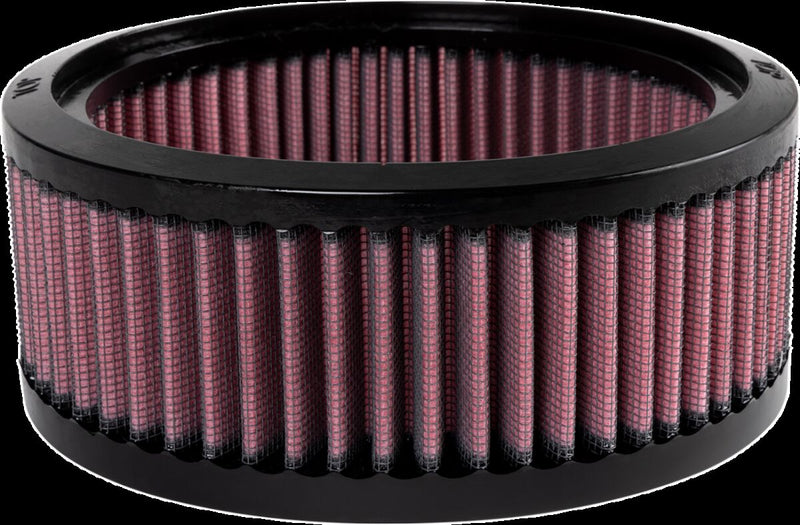 K & N Replacement High-Flow Air Filter Black Red