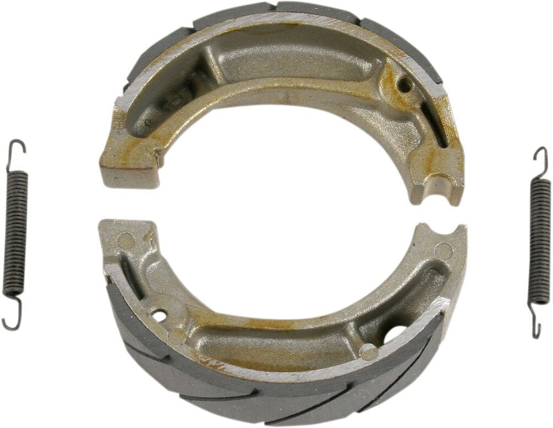 EBC Grooved "G" Brake Shoes for 1975-2009, 2012-2017, 2019 HONDA "G" Grooved Front Rear Organic Base Set