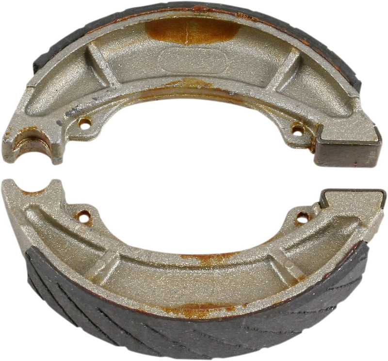 EBC Grooved "G" Brake Shoes for 1980-1984 YAMAHA "G" Grooved Front Organic Base Set