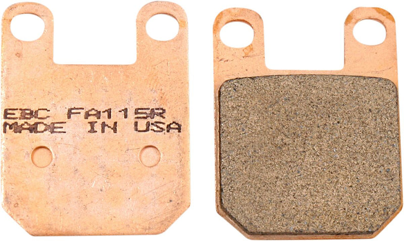 EBC Long-Life Sintered "R" Brake Pads FA-R Series Front Rear Sintered Metal Bronze Set of 2
