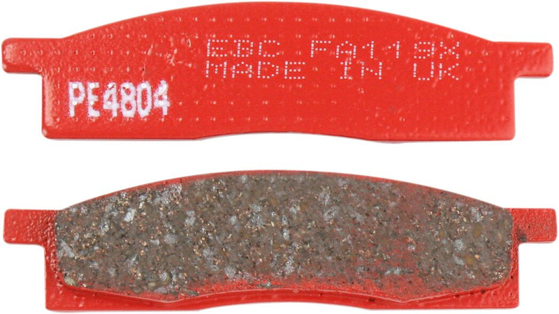EBC Sport Carbon "X" Brake Pads for 1986-1990, 1993-2026 YAMAHA FA-TT Series Front Semi-Sintered Metal Carbon Graphite Set of 2